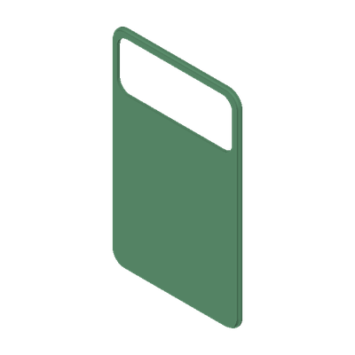 MCase for Elite Backplate — No personalization — Fresh Green