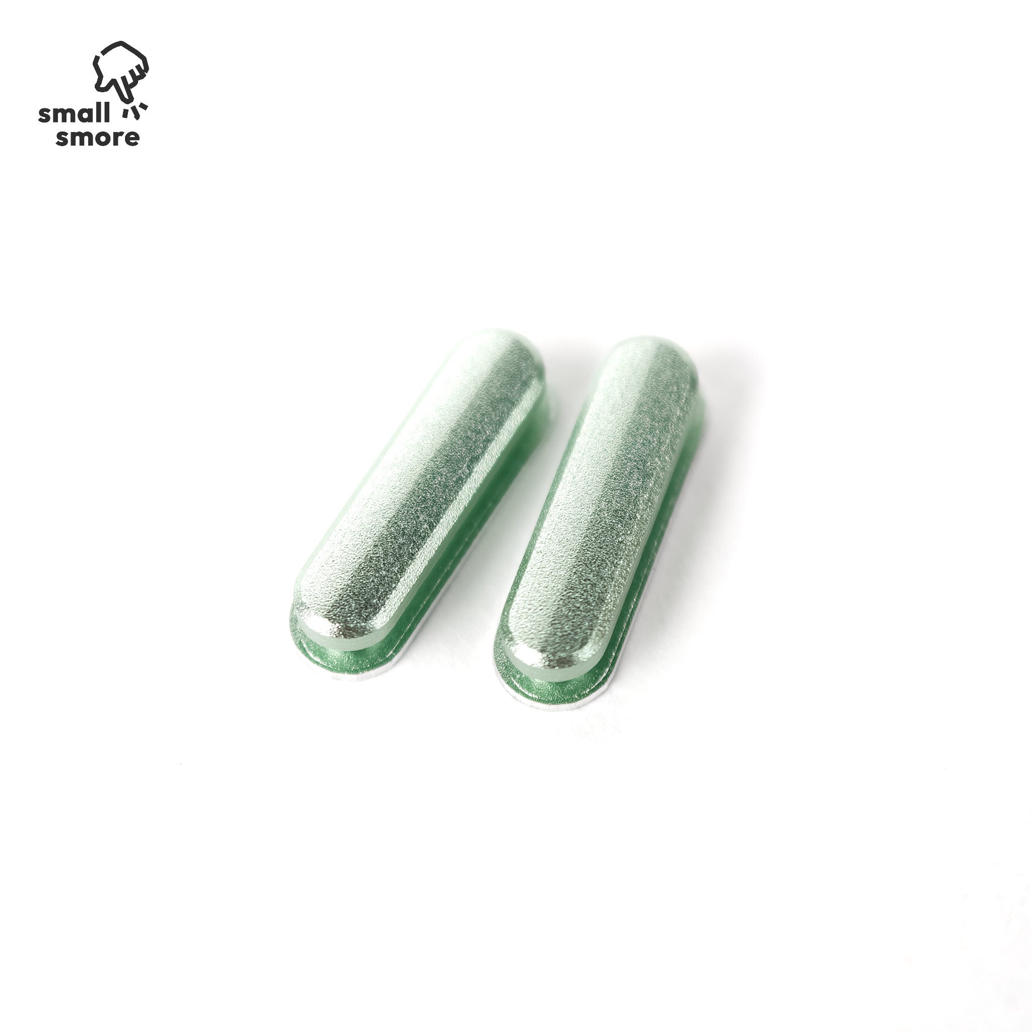 Existing OCase metal button pair, reference 6
