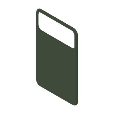 MCase for Elite Backplate — No personalization — Olive Green