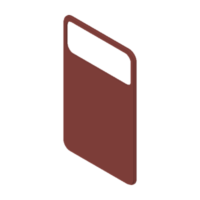 MCase for Elite Backplate — No personalization — Red