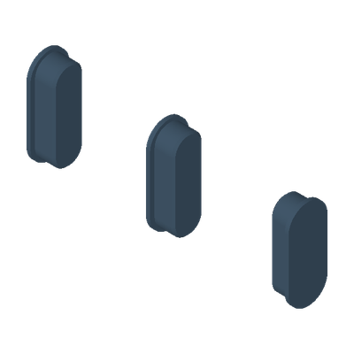 MCase for Elite Button Set — Blue