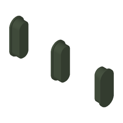MCase for Elite Button Set — Olive Green