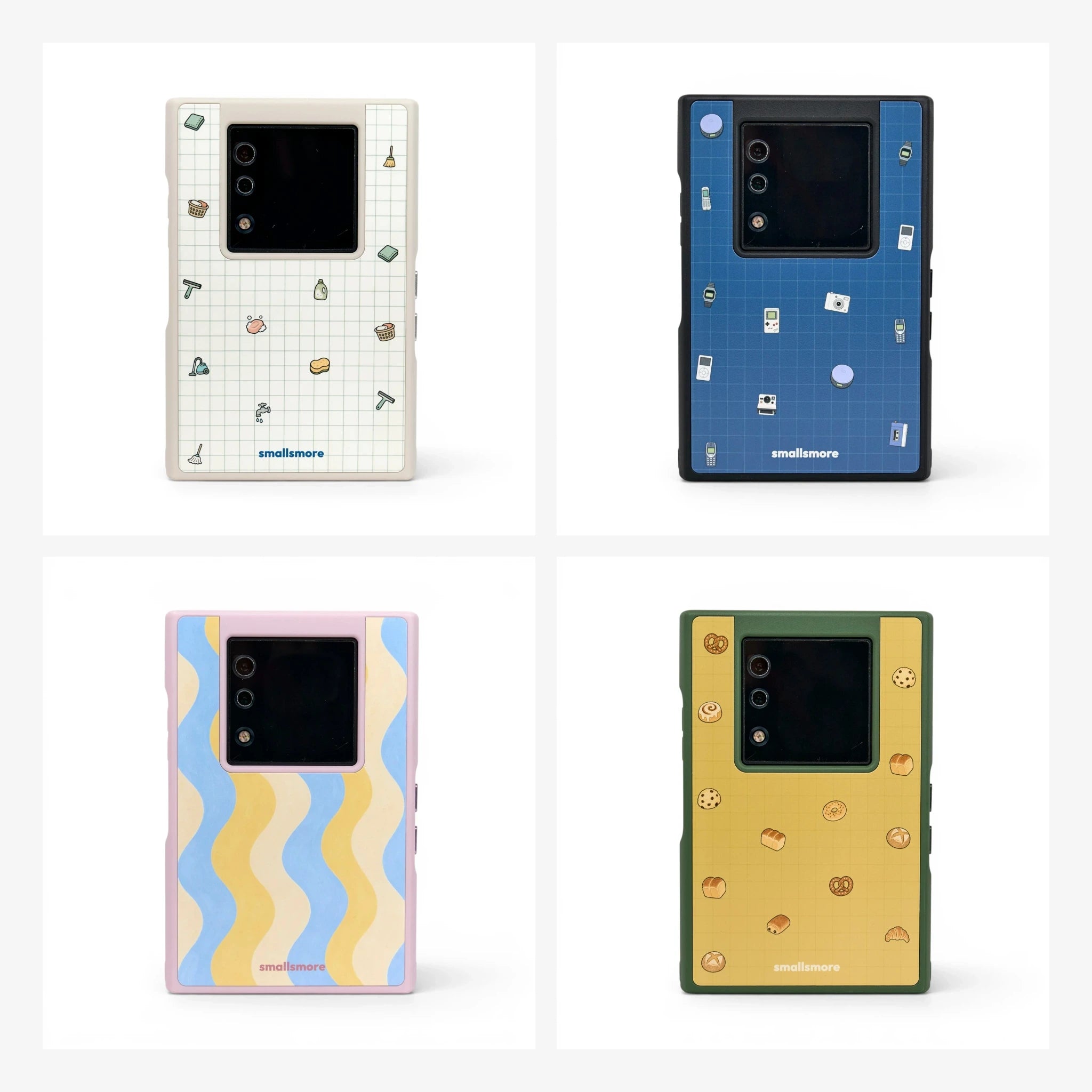 OCase Theme Edition Pattern Play standard options collage