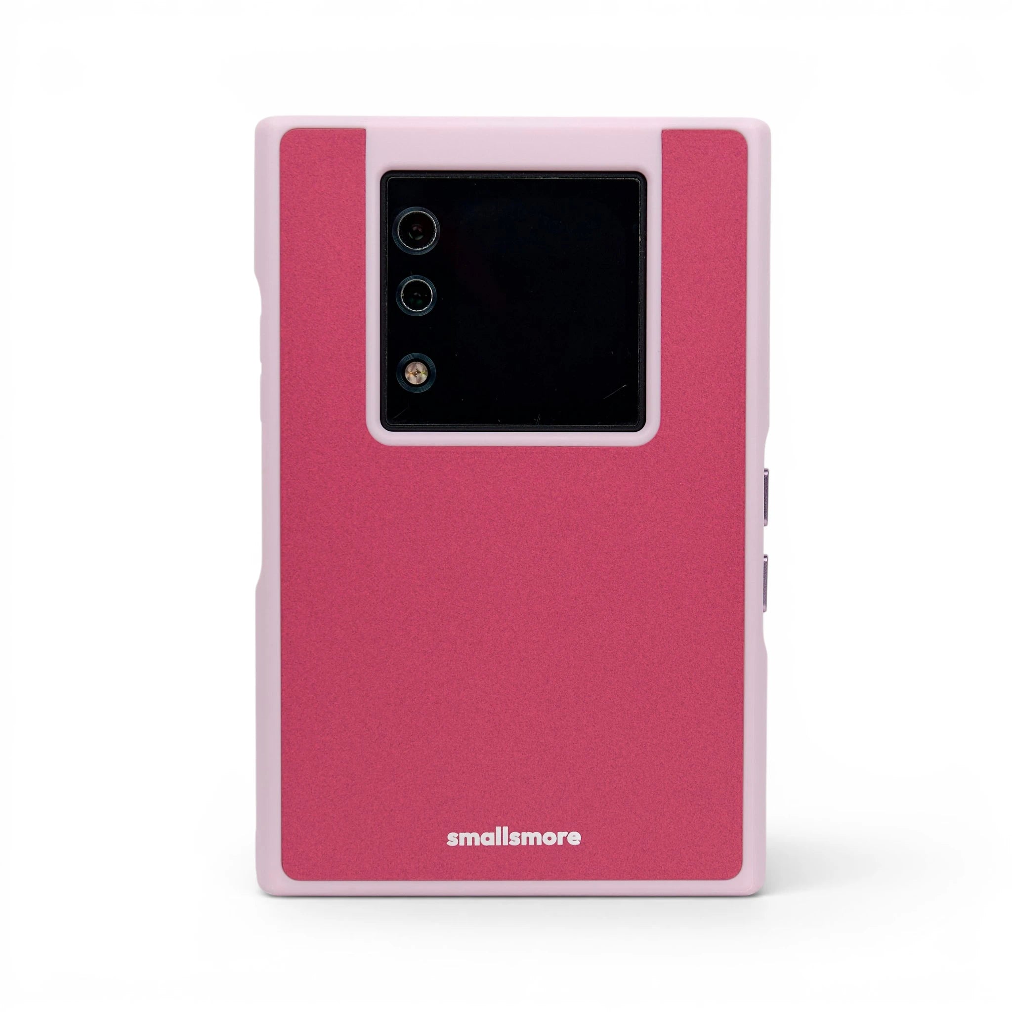 OCase Pure Edition pink case with pink buttons