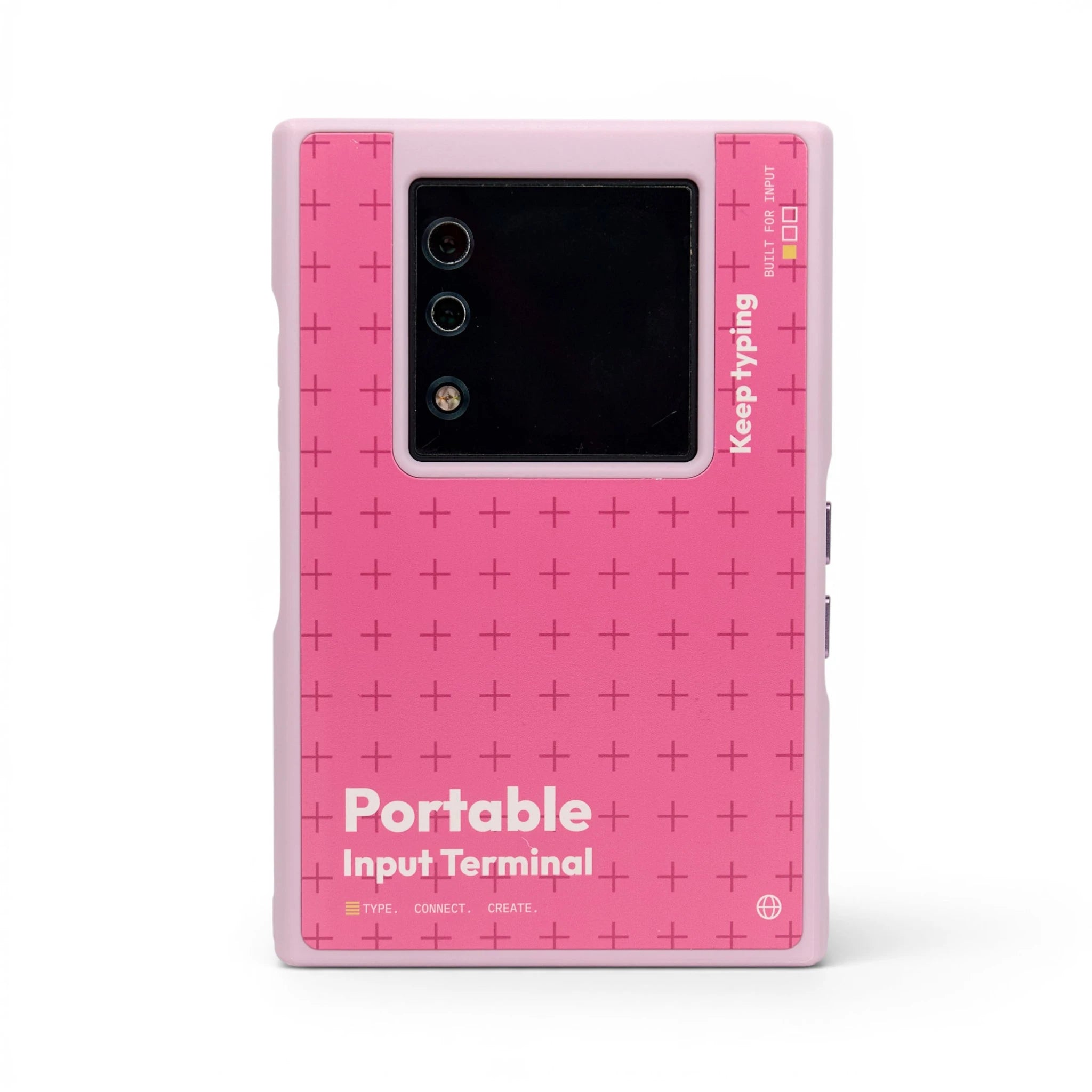 OCase Theme Edition Tech pink case with pink buttons