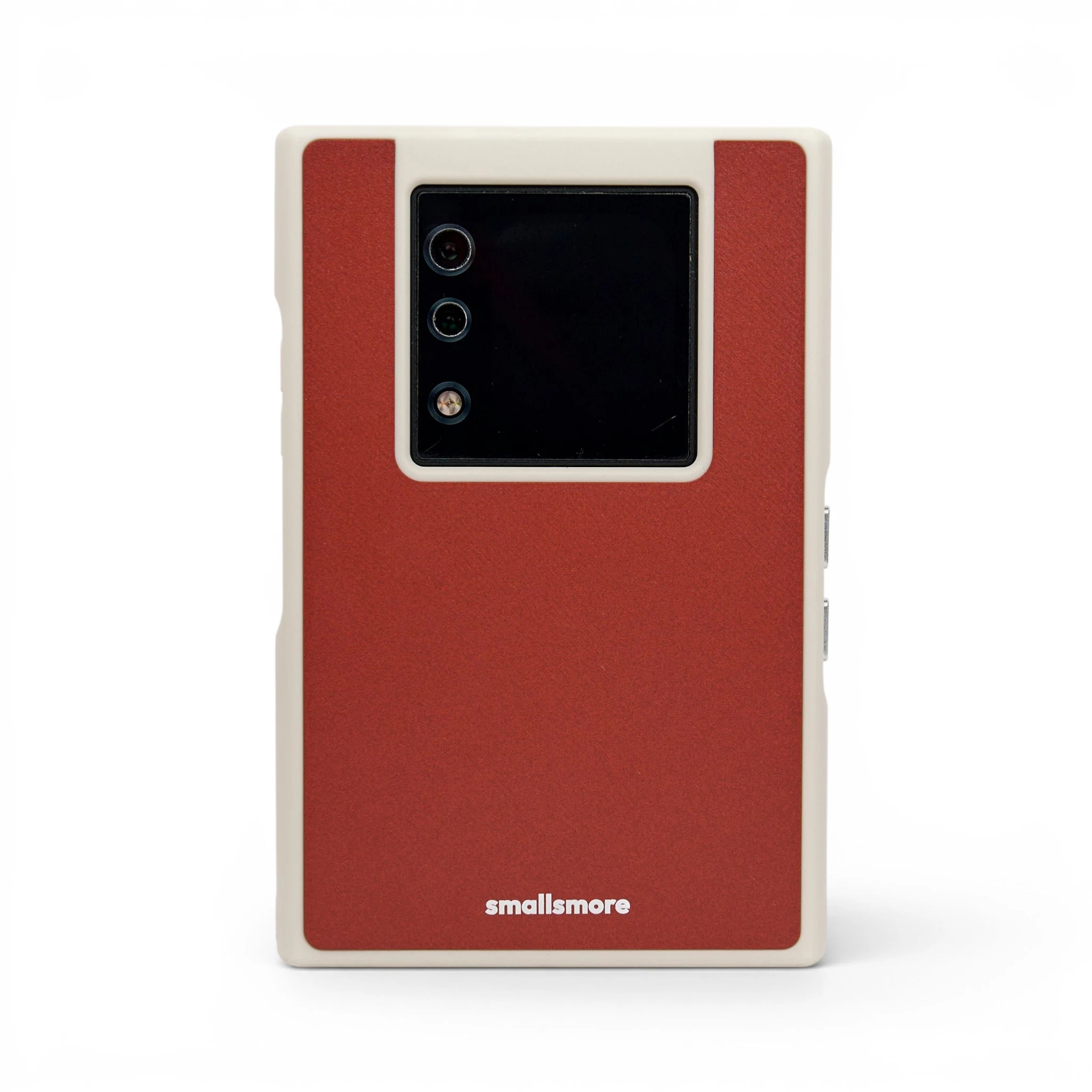 OCase Pure Edition grey case with red back