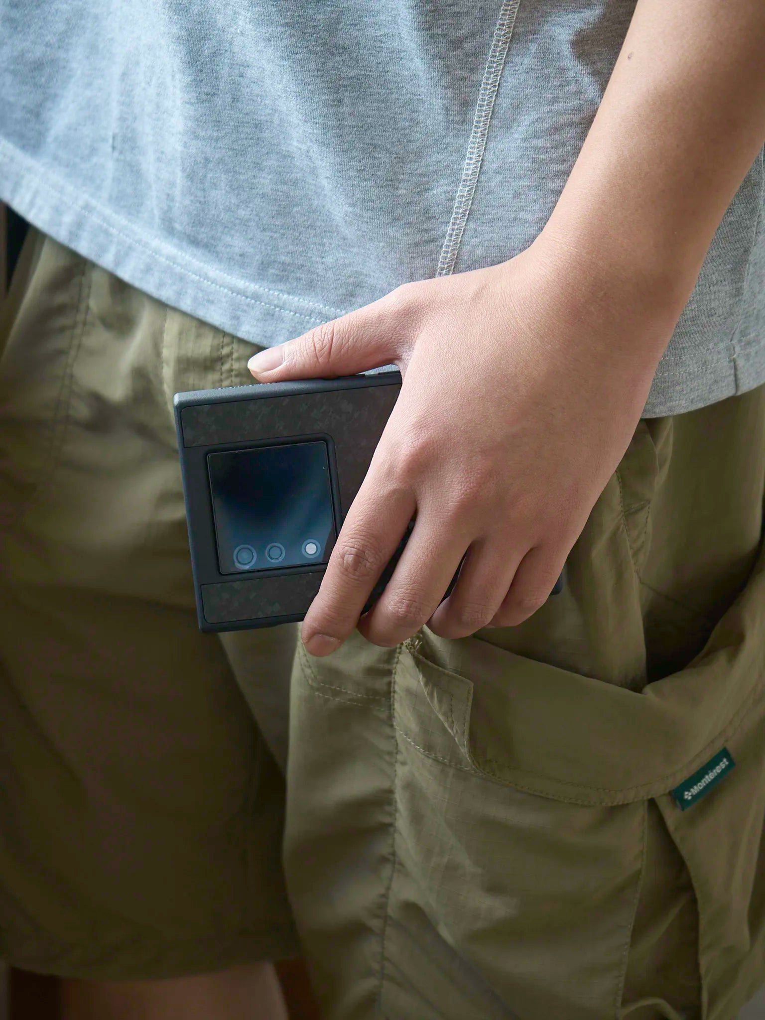OCase XUAN for Unihertz Titan 2 held in hand